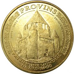 jeton touristique monnaie de paris PROVINS 10 anniversaire