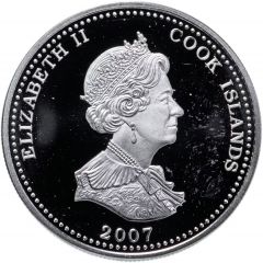 1 Dollar - Elizabeth II Nelson at Desk