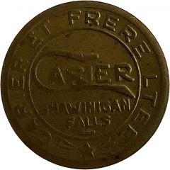 Bus Token - Carier Shawinigan Falls, Quebec