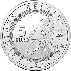 5 Euros JO Tokyo 2020 Belgium Team