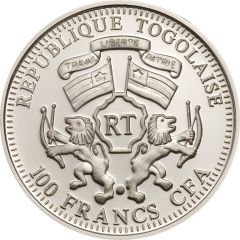 100 Francs Blue Sunbird