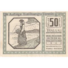 50 Heller Thalgau