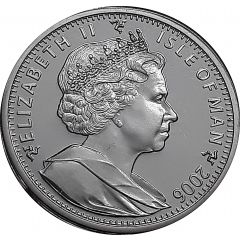 1 Crown - Elizabeth II Queen Elizabeth II 80th Birthday-Order of the Garter, Silver Proof