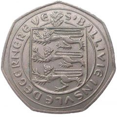 50 New Pence - Elizabeth II