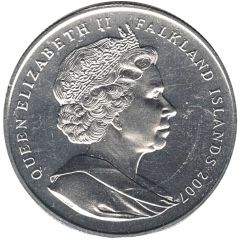 1 Crown - Elizabeth II Falkland Islands Fishery