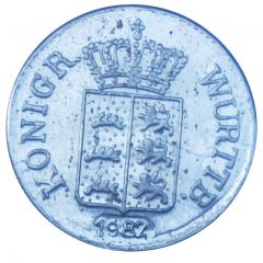 1 Kreuzer Wilhelm I Replica