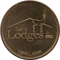 Monnaie de Paris Tourist Token - Lepal.com Les lodges du Pal
