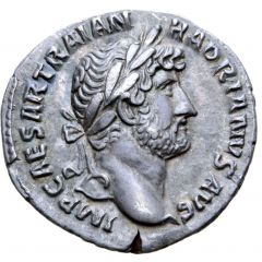 Denarius - Hadrian P M TR P COS III