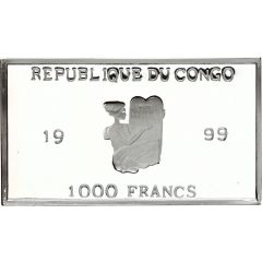 1000 Francs CFA Gerenuk