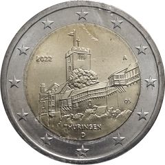 2 Euros Bundesländer - `Thüringen`