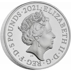 5 Pounds - Elizabeth II Remembrance Day 2021, Silver Proof