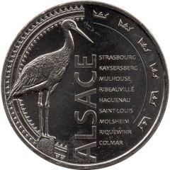 Monnaie de Paris Tourist Token - Alsace La cigogne