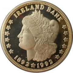 1 oz Silver Ireland Bank