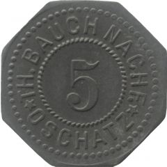 5 Pfennig - Oschatz Th. Bauch Nachf.