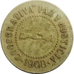 1 Peseta - Paz y Justicia