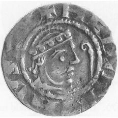 Denier - Henry IV Duisburg mint, crozier