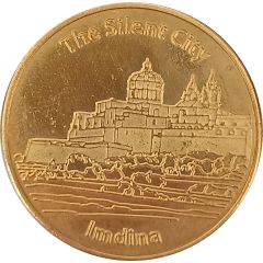 National Tokens Maltese Heritage - Imdina The Silent City