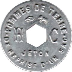 Token - Reprise d`un sac de pommes de terre HC Paris