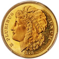 10 Dollars `1878 Half Eagle` - Morgan Type