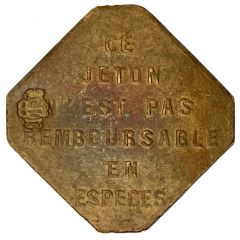 Bon pour un trajet de 25 Centimes OTL Lyon [69]