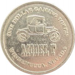 1 Dollar Gaming Token - Model T Winnemucca, Nevada