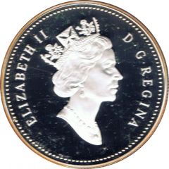 1 Dollar - Elizabeth II Canadian Ballet