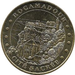 Monnaie de Paris Tourist Token - Rocamadour Cité sacrée