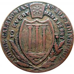 Token - Caledonian Lodge Edinburgh