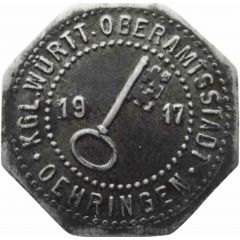 5 Pfennig - Oehringen