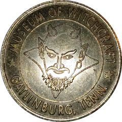 Token - Museum of witchcraft Gatlinburg, Tennessee
