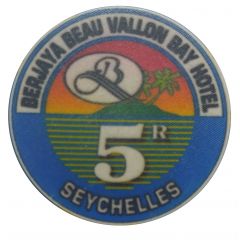 Token - 5 Rupee Berjaya Beau Vallon Bay Resort and Casino
