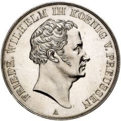 2 Thalers / 31/2 Gulden - Frederick William III Pattern