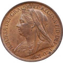 1 Penny - Victoria 3rd portrait
