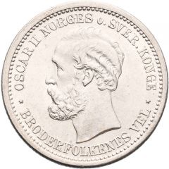 1 Krone / 30 Skilling - Oscar II