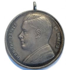 Medal - Edward Prince of Wales South Africa 1925 - Bloemfontein