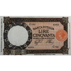 50 Lire small margins