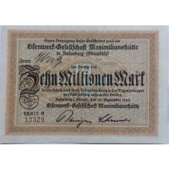10 000 000 Mark Maximilianshütte