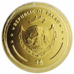 1 Dollar Theodosius gold coin