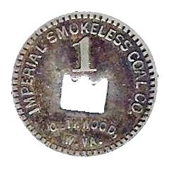 1 Cent - Imperial Smokeless Coal Company