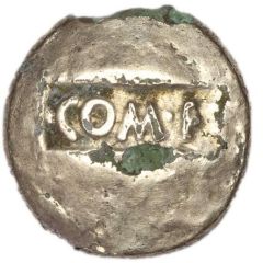 Gold Plated Stater - Tincomarus Tincomarus Warrior Com F/Tin Contemporary Counterfeit