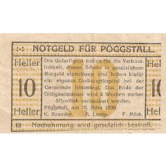 10 Heller Pöggstall