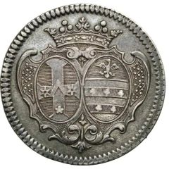 Token of nobility - Charles-Étienne Le Pelletier and Catherine-Suzanne de Cotte n.d.