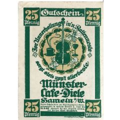 25 Pfennig Münster Cafe Diele