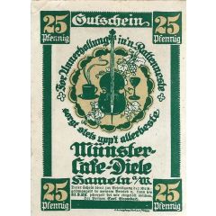 25 Pfennig Münster Cafe Diele