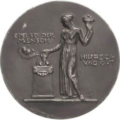 Award medal by the city of Berlin for sacrificial assistance during the war
