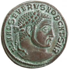 Nummus - Severus II as Caesar GENIO POPVLI ROMANI, Serdica