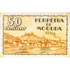 50 Céntimos Perpètua de Moguda