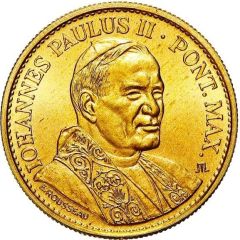 Token - John Paul II gold