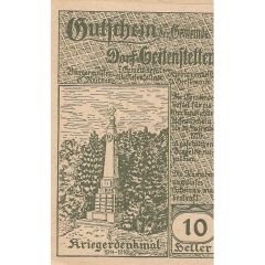 10 Heller Seitenstetten