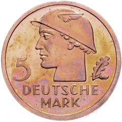 5 Deutsche Mark Pattern